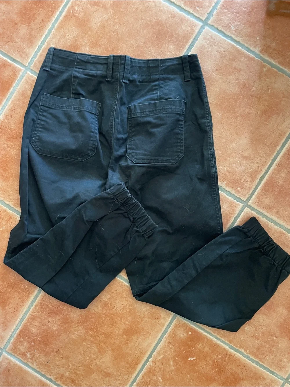 Banana Republic Black Cargo Pants